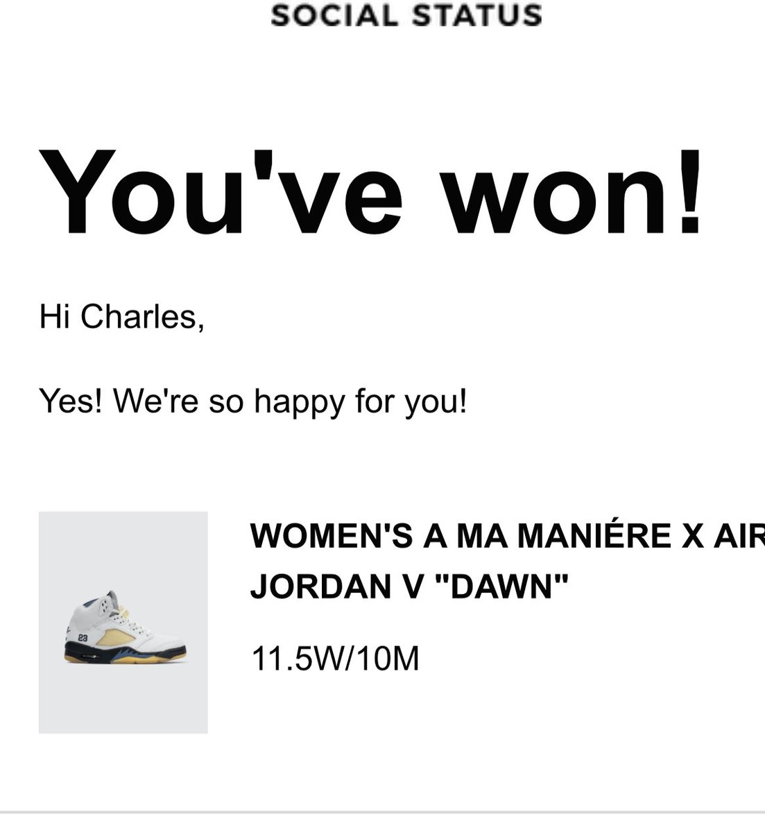 TypeCFilms's tweet image. Dubs are going out… @socialstatusio #amm5 #amm #socialstatus #dub #dawn #lifestyle #sneakerhead #sneakers #snkrs #like #follow