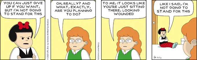 Nancy by Olivia Jaimes for Wed, 15 Nov 2023
https://t.co/FYKeEUMW29 