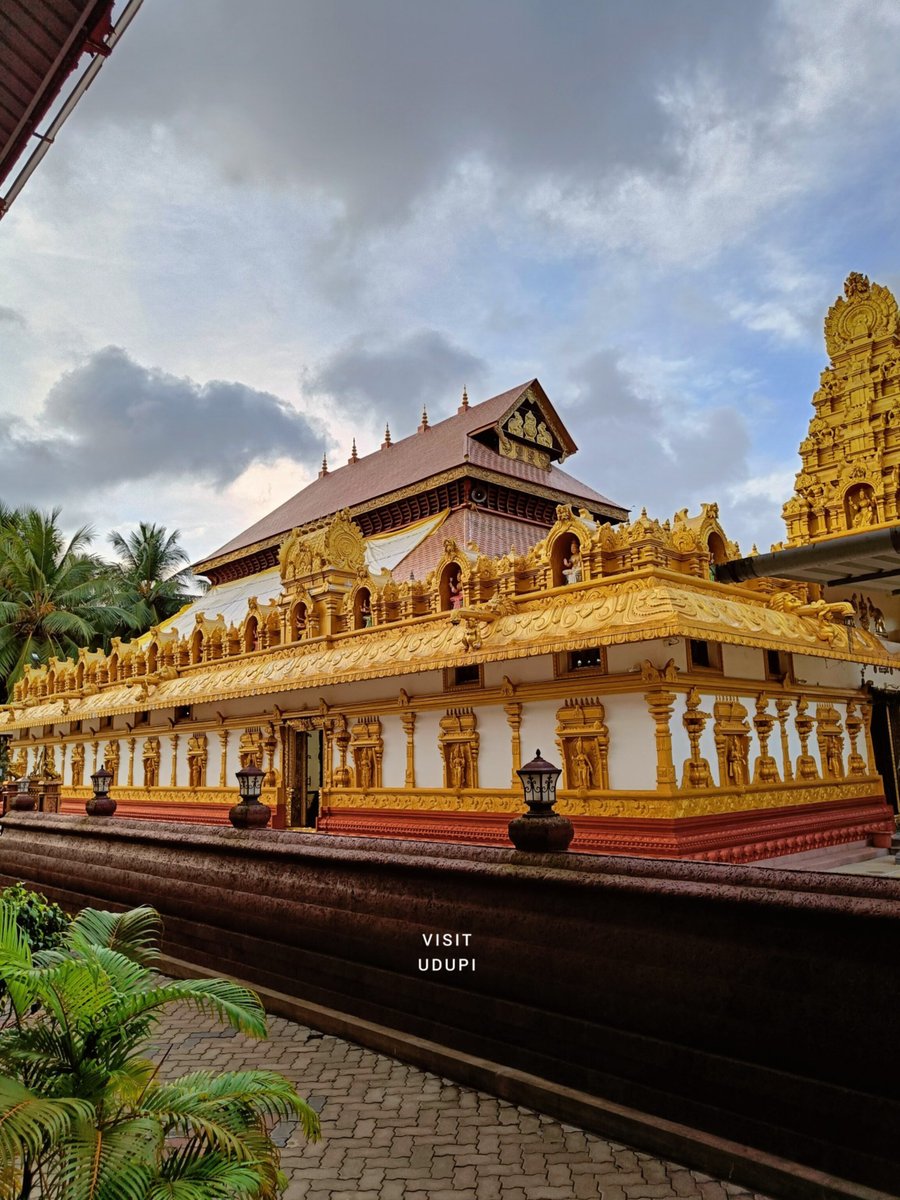 Sri Chandika Durgaparameshwari Temple in Kumbhashi, Udupi, was built entirely with the generous contribution from Smt. Anitha & Sri Devaraya Sengar

It's an architectural masterpiece, and one of the finest examples of Tulunad Temple Architecture.