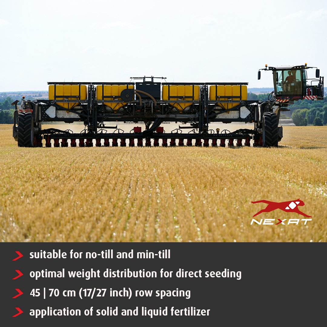 Product Presentation #5 👀

The <a href="/vaderstad/">Väderstad</a> Tempo 27-row planter in the NEXAT System sets new standards in precision planting. 

For more information swipe left and visit our website 👉🏻 Link in bio