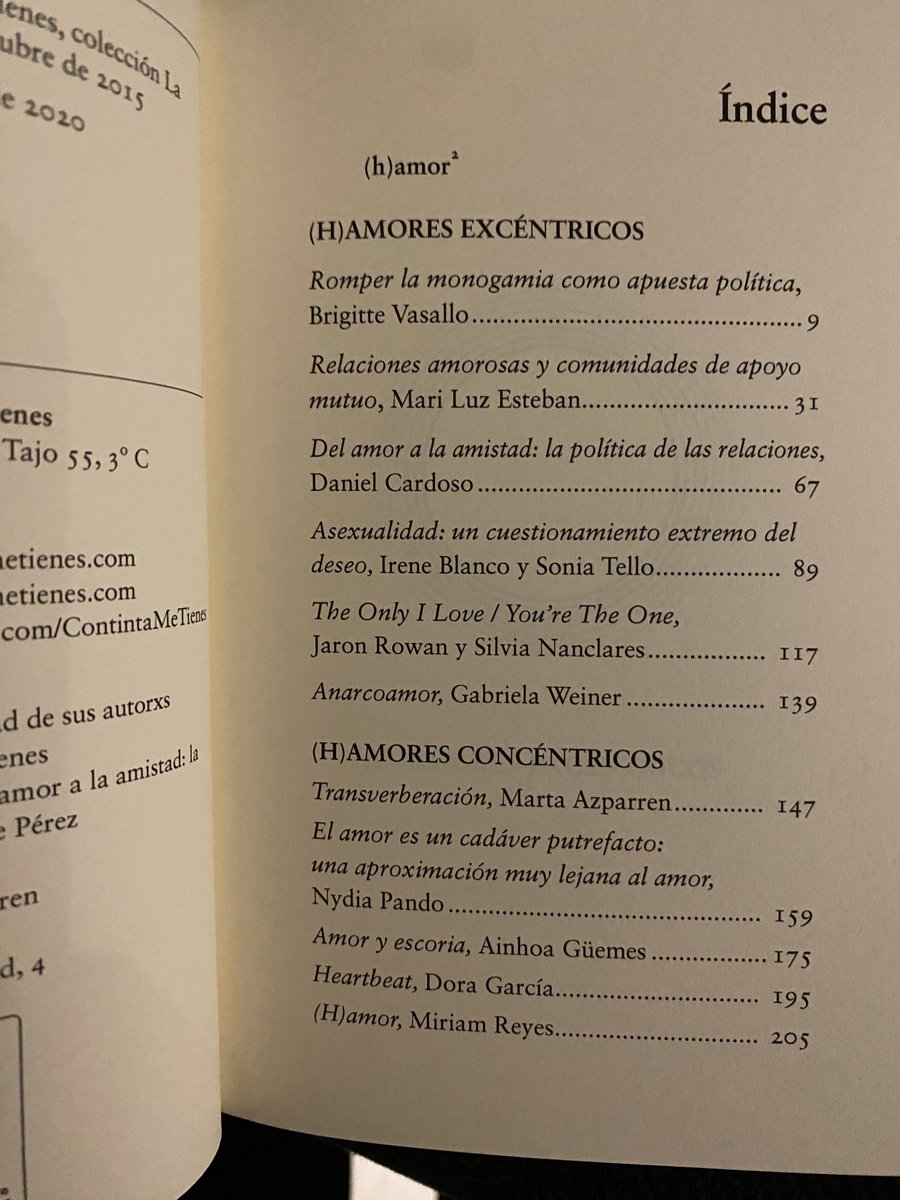 (h)amor 1 y 2
Este volumen colaborativo reúne artículos breves acerca de modos de relacionarse en lo sexoafectivo.
Una lectura plural, que se presenta como una aproximación al concepto del amor, sus usos, maneras, grietas y posibilidades.