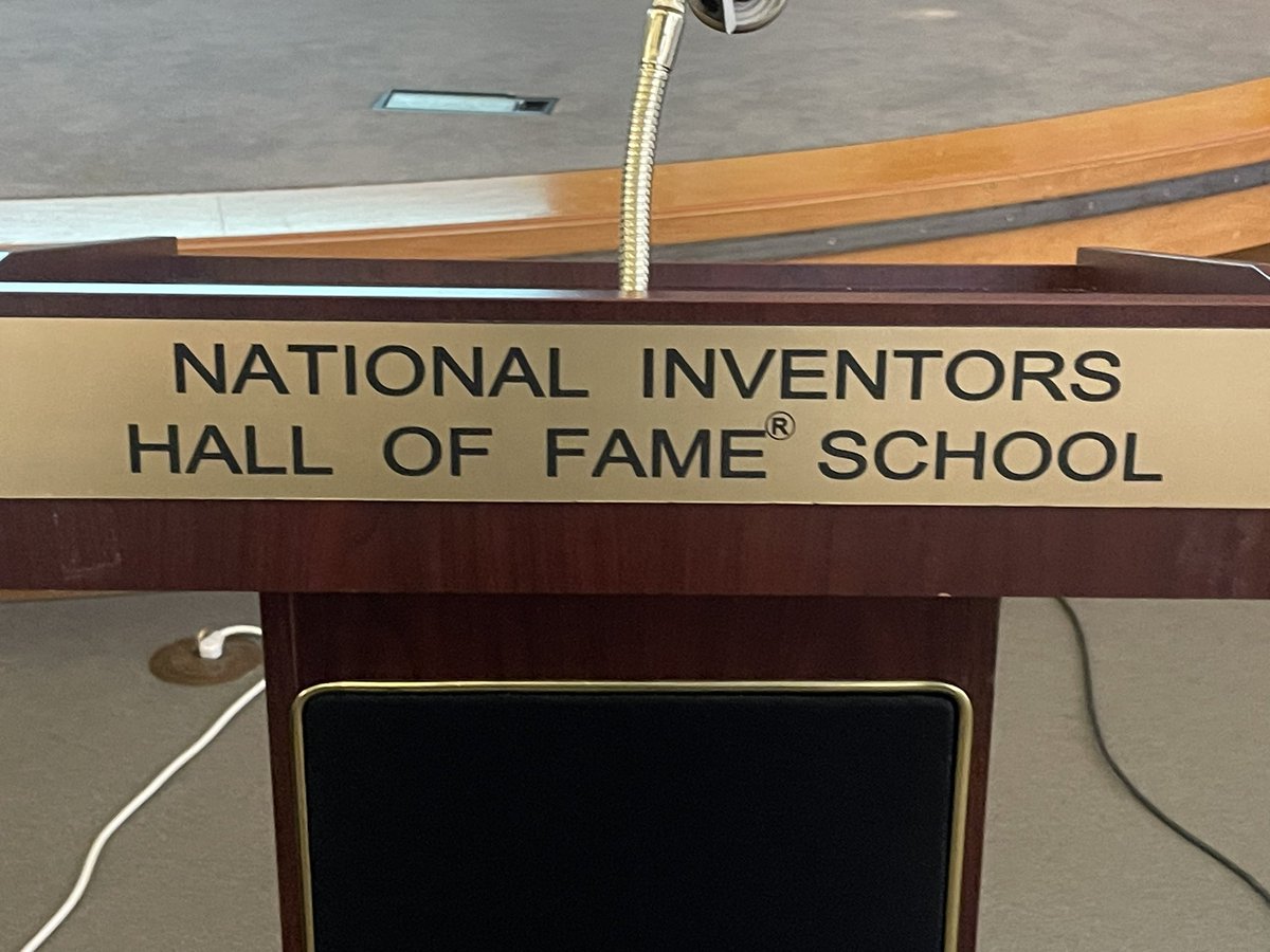 LeffingwellDan's tweet photo. Great start to a great day at the National Inventors Hall of Fame School where they are closing “opportunity gaps” and all teachers are “learning coaches”! Proud to represent @WSCC_Marietta and the @AppSTEMCollab at the State STEM committee. #StartWithSTEM @TIESTeach @OSLN https://t.co/xRw8sY2Ovn