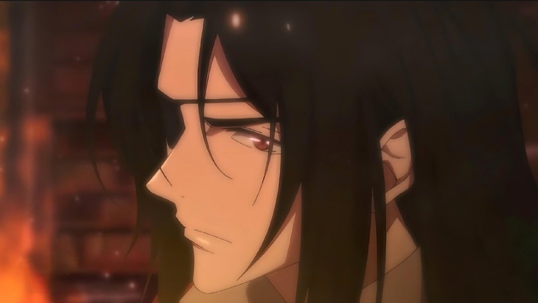 SWUIBIAN's tweet image. this is such a clear distinction between how hua cheng looks at others and how he looks at xie lian 😞
#天官賜福 #TGCF #TGCFS2