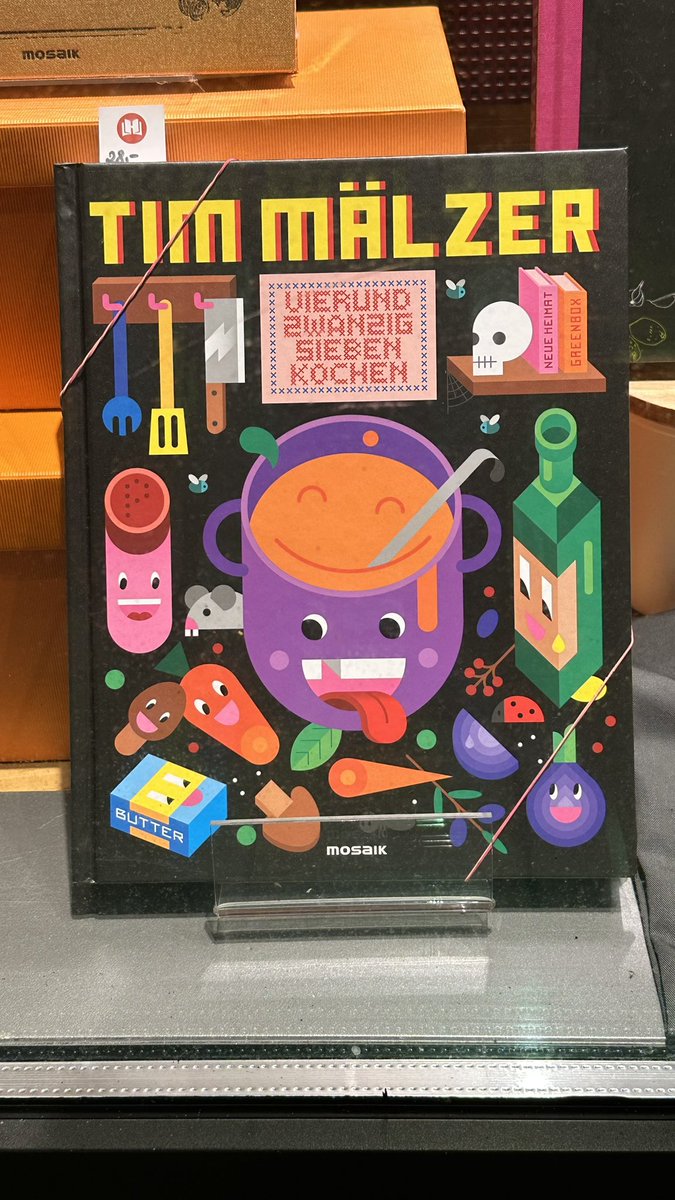 Tim Mälzers neues Kochbuch: großartig designtes Cover! 👍😀