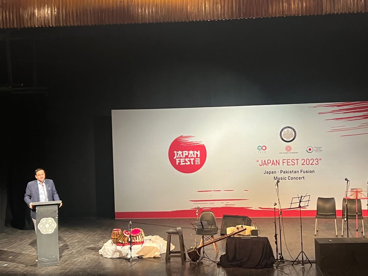 murtazawahab1's tweet photo. Happening right now the Japan Fest 2023 at Arts Council Karachi. Fantastic fusion of Pakistani &amp; Japanese Music 👏 https://t.co/1F4UrNhbDZ