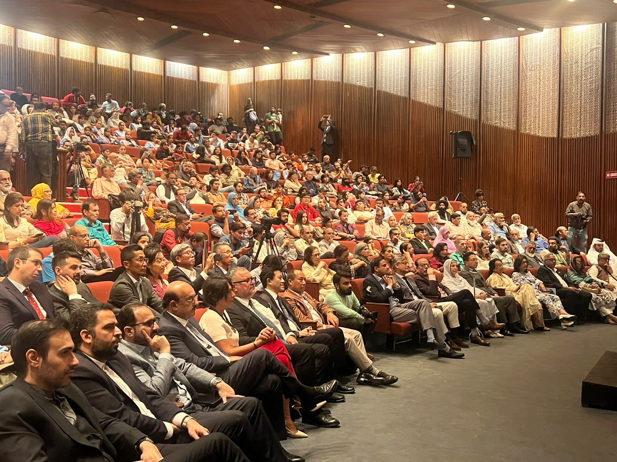 murtazawahab1's tweet photo. Happening right now the Japan Fest 2023 at Arts Council Karachi. Fantastic fusion of Pakistani &amp; Japanese Music 👏 https://t.co/1F4UrNhbDZ