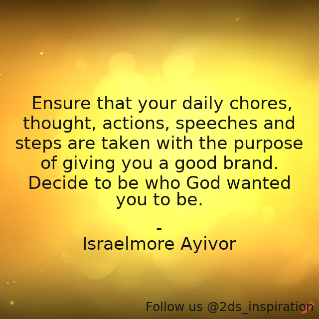 Author - Israelmore Ayivor

#192980 #quote #brand #branding #choice #choose #daily #dailymotivations #decide #decision #foodforthought #god #israelmoreayivor #jehovah #personalbranding #purpose #speak #speech #speeches #steps