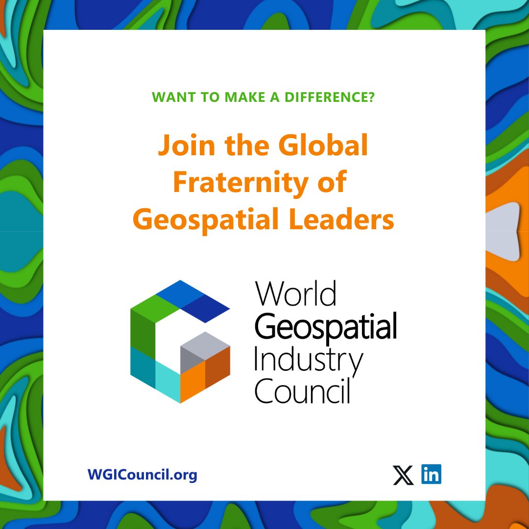 WGICouncil's tweet photo. Happy Earth Awareness Week and GIS Day from all of us at WGIC! π Join our mission to embrace the future of geospatial excellence. Let's map a sustainable future together! #EarthAwarenessWeek #GISDay #GIS #WGIC #Sustainability https://t.co/fP1VS8Qzq3