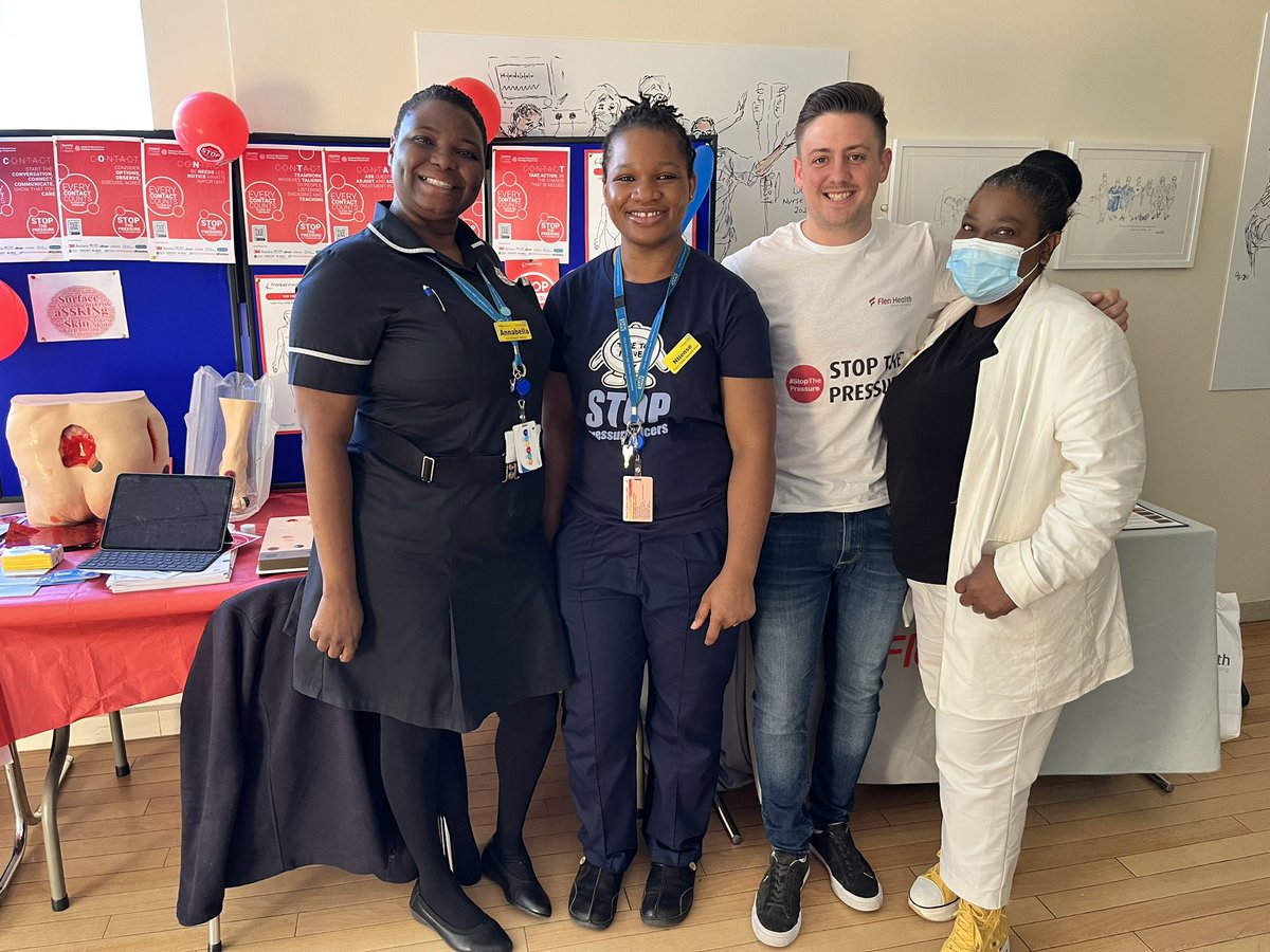 Todays #stopthepressure I am with the lovely Tissue Viability team Luton & Dunstable Hospital. Very productive day educating the ward staff on Pressure Ulcers and how #Flaminal can help clinically whilst improving quality of Life for the patients.