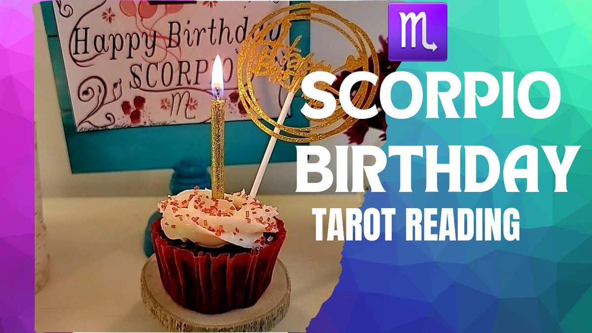 Good morning,
♏️ We are still in Scorpio Season. This is a time of change in our relationships &amp; personal pursuits.  For all my fellow Scorpios I have your birthday video up on my channel. The link is above.  Blessings 
#scorpio #ScorpioSeason
#scorpiotarot #scorpiobirthday