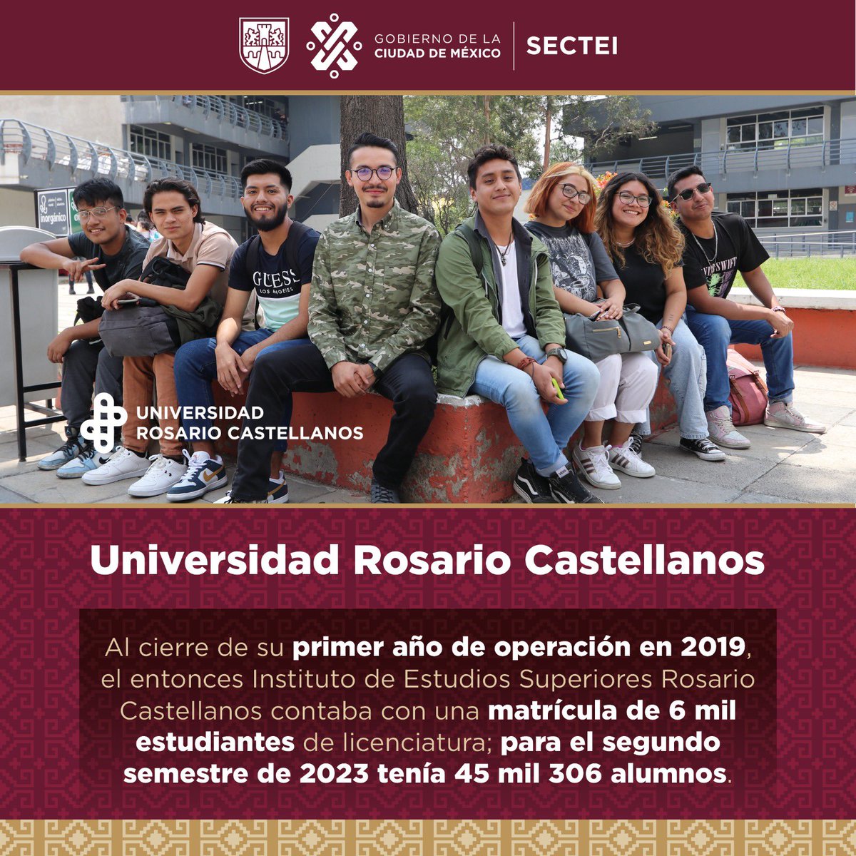 OfeliaAngulo_'s tweet image. Durante el periodo de la Dra. @Claudiashein se crearon dos nuevas universidades: la @URCastellanos_ y #UNISA. 

Ambas decretadas en junio pasado como organismos descentralizados con autonomía técnica, académica y de gestión, cuentan con personalidad jurídica y patrimonio propio.