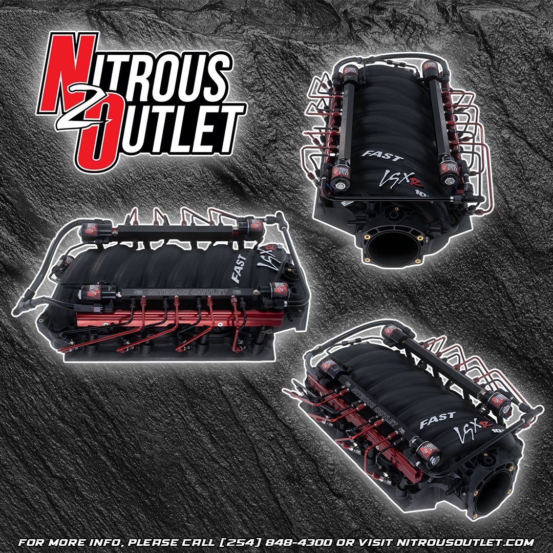 NitrousOutlet's tweet image. Direct Port Dual Rail System on a Fast 102 Intake 💨

If you want your intake to look as clean as this one, call us at 254-848-4300, shoot us a DM, or visit nitrousoutlet.com for more info 👀🔥

#nitrousoutlet #nitrous #boosted#racecar #dragcar #racing #dragracing