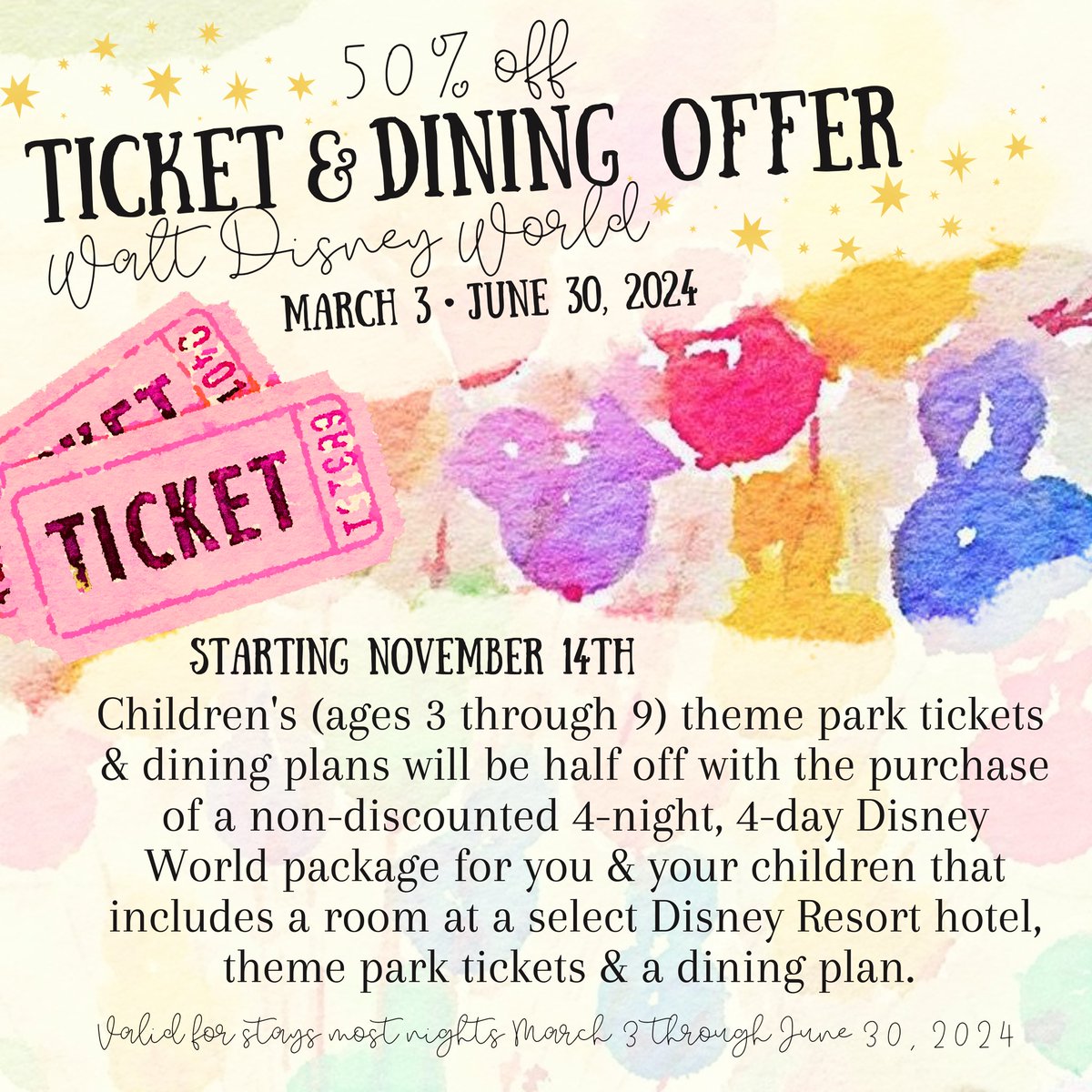 HUGE Disney savings happening TOMORROW ✨

DM to connect or fill out the link in bio 📱

#travel #travelagent #disney #disneypromo #disneysavings #discount #freeservice #supportsmallbusiness