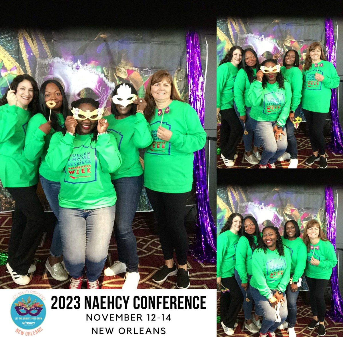 Day 3 of the #NAEHCYConference and we're also bringing awareness to #NationalHungerandHomelessnessAwarenessWeek #TeamHenry #WinningForKids #YouBelonginHenry #TeamBuilding