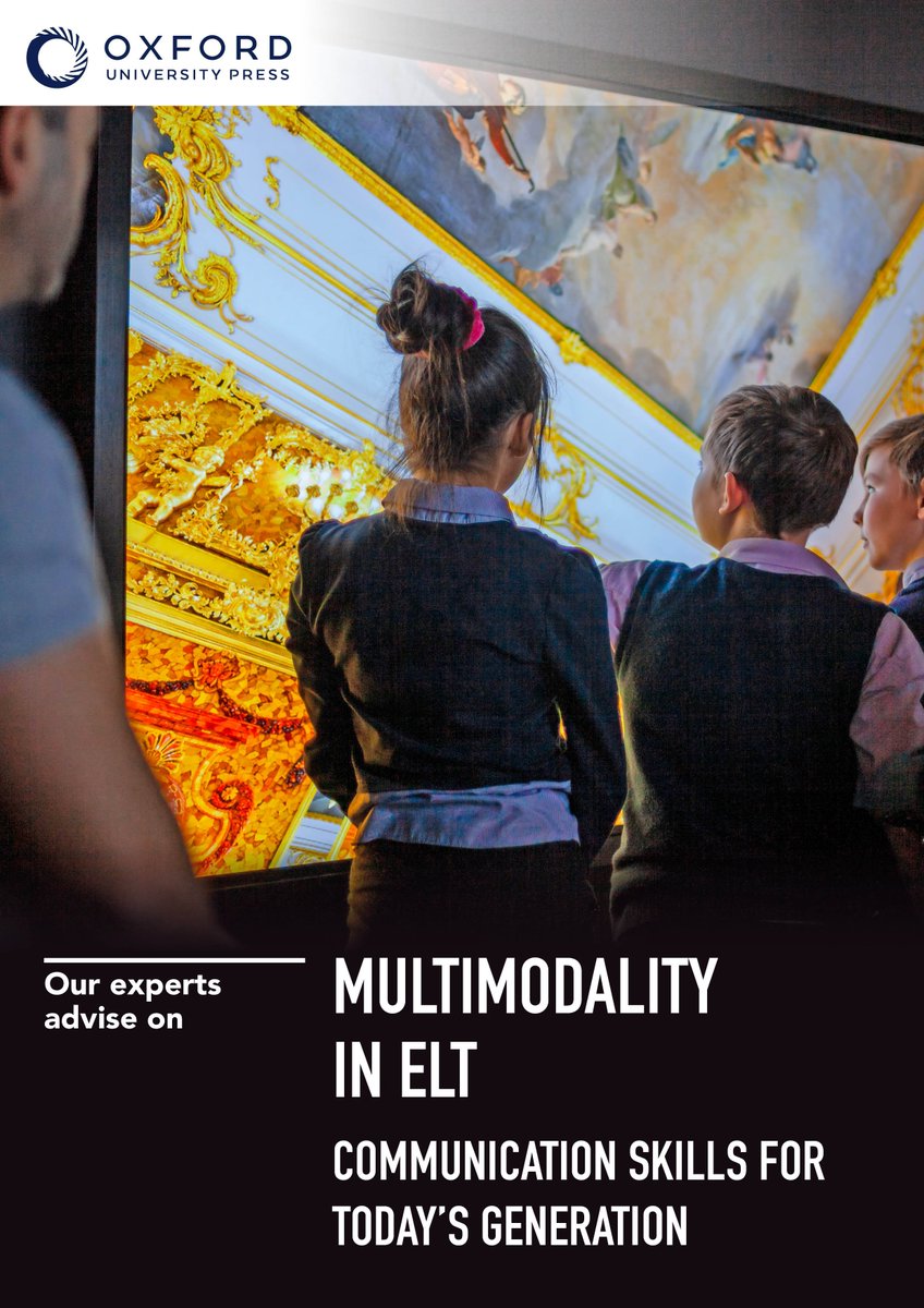 We are delighted to announce the free expert panel paper on multimodality from Oxford University Press authored by our director Kieran Donaghy is available now to download. We hope it may inspire future conversations across the sector about this topic. bit.ly/3MDZNR6