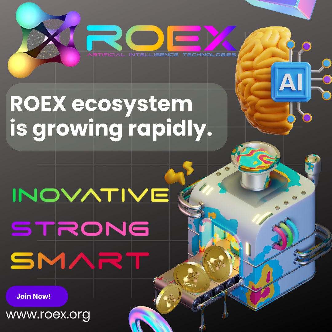 RoexAi's tweet photo. 🗣HEY ROEX ARMY!
We're changing the way people think about Crypto. 

🔥We will be launching our mobile application very soon.

⚡️ $ROEX not a meme!
🏋️ #ROEX creates a world where Roex  holders not only own but also immerse themselves in the universe of 

#Crypto #Bsc #Newgems https://t.co/dUjPkWGopy