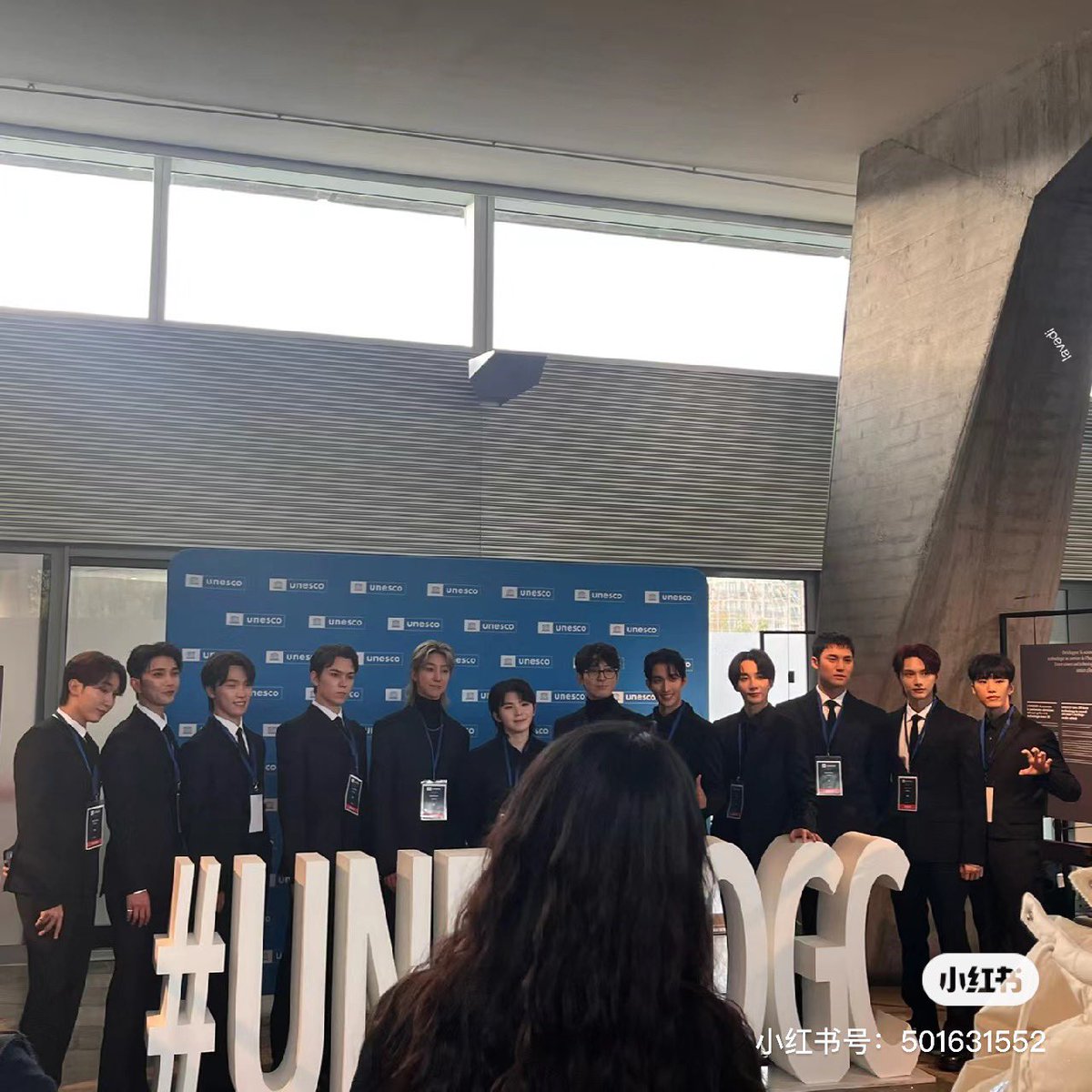 snowflakemlet's tweet photo. Everyone looking dapper for UNESO and there's Hoshi.... https://t.co/onjfyvJhl8