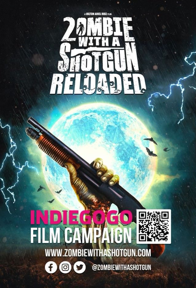 ThisIsJimmyStar's tweet photo. Hey cool peeps love for you to join our @Indiegogo campaign for @ZOMBIEWASHOTGUN we have great perks #scantheQRcode and join the team https://t.co/8lrvhFsHY8