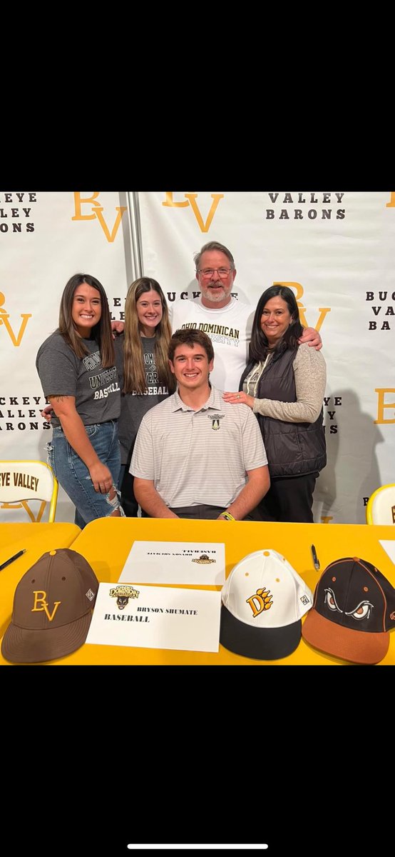 Huge congratulations to <a href="/BrysonShumate16/">Bryson</a> for signing last week ! Was an absolute pleasure having you last year with all the hard work and effort you gave our program. Can’t wait to see what the future holds for you ! <a href="/ODUBaseball_/">ODU Baseball</a> is getting a good one ! 🔥🔥