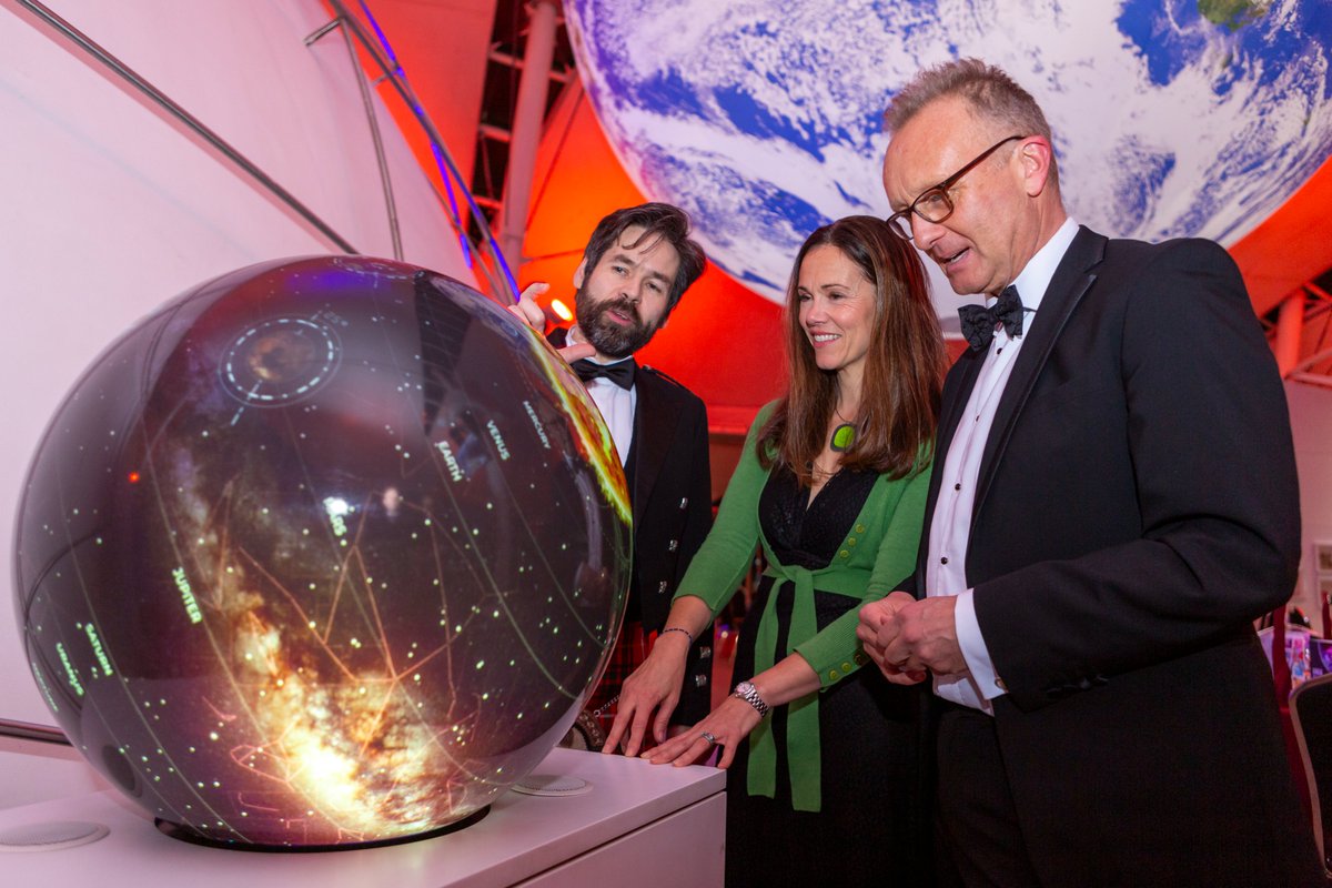 HeyPufferfish's tweet photo. 🌌 A night to remember at Dynamic Earth, Edinburgh.
Our #PufferTouch display enchanted patrons with a world-class interactive experience.
Bringing the cosmos closer at the gala dinner, it was a stellar celebration of science and discovery 🌍✨ https://t.co/Loks0qfQPb