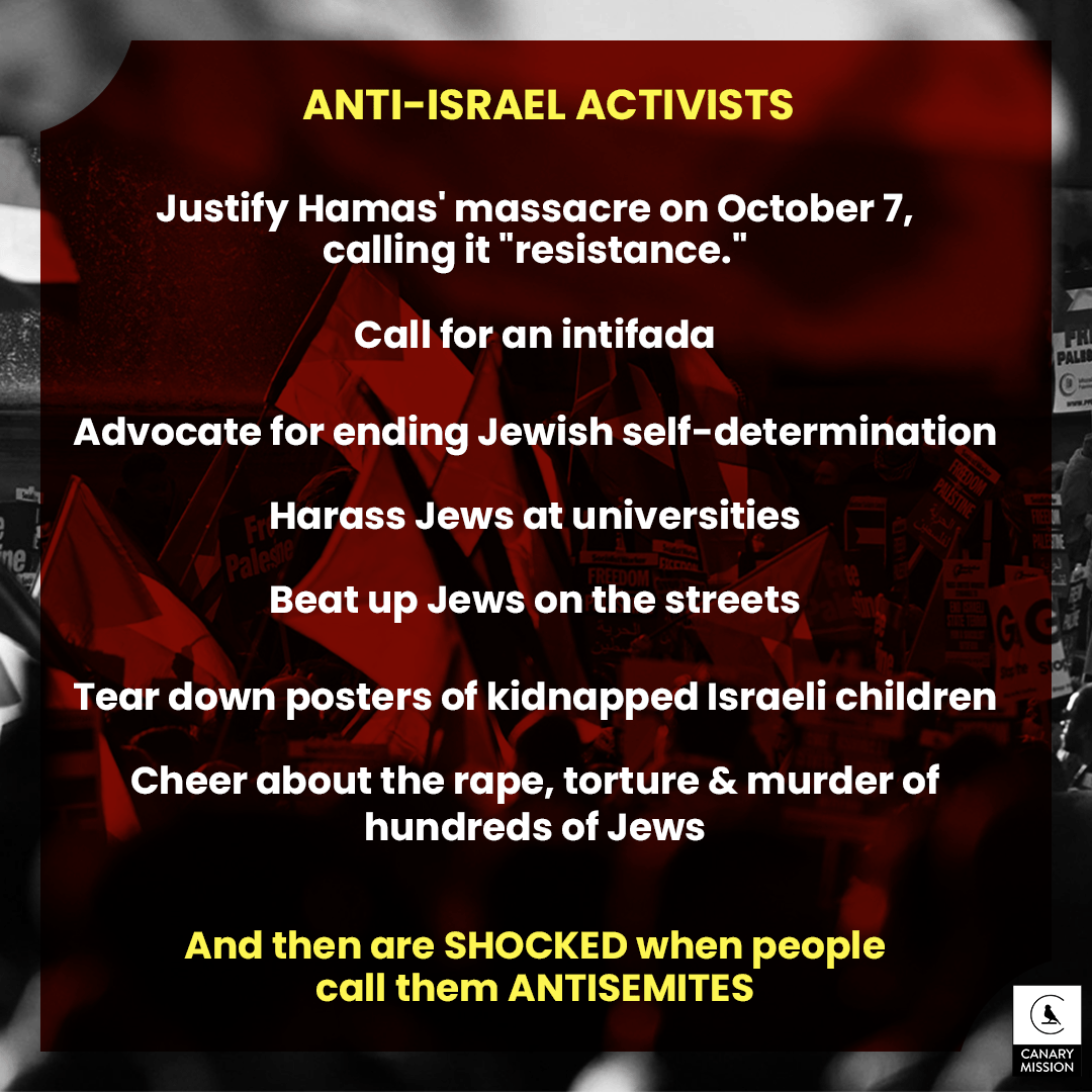 canarymission's tweet photo. https://t.co/74fQTavkdv