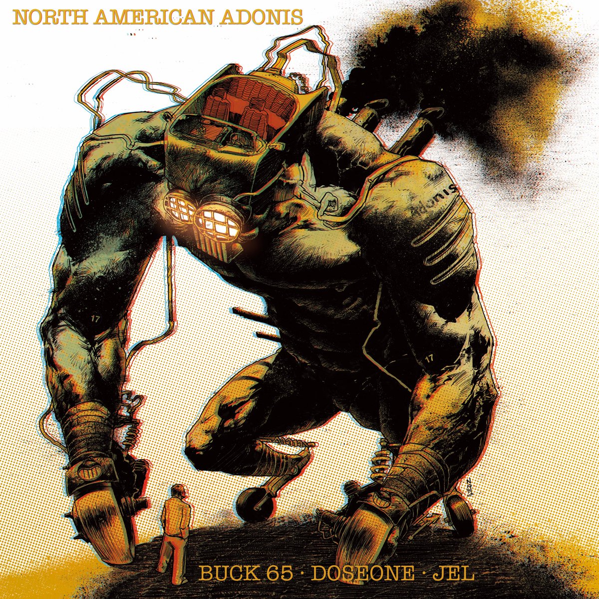 “North American Adonis”
Raps by <a href="/Buck65/">Buck 65</a> &amp; <a href="/doseone/">doseone</a> 
Produced by <a href="/jelanticon/">Jel</a> 
Featuring <a href="/MrDibbs/">MrDibbs</a> 
OUT 11/24/23 on
VINYL/TAPE/DIGITAL
From @handsmadexyz 
STAY ALL THE WAY TUNED…
⚾️ 1200 HOBOS ⚾️