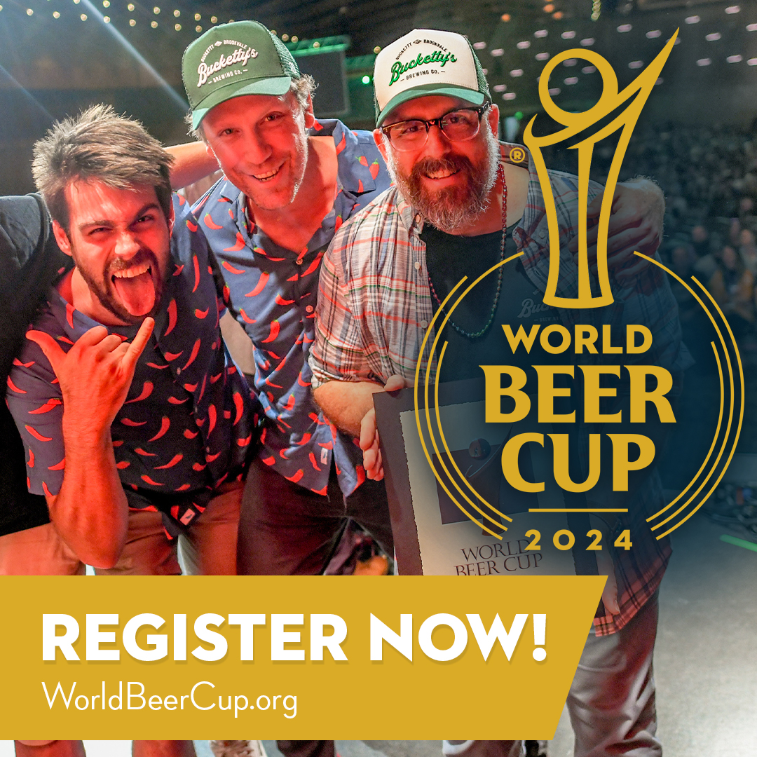 Are you the best in the world? Stake your claim to brewing greatness. Register for the 2024 #WorldBeerCup. worldbeercup.org