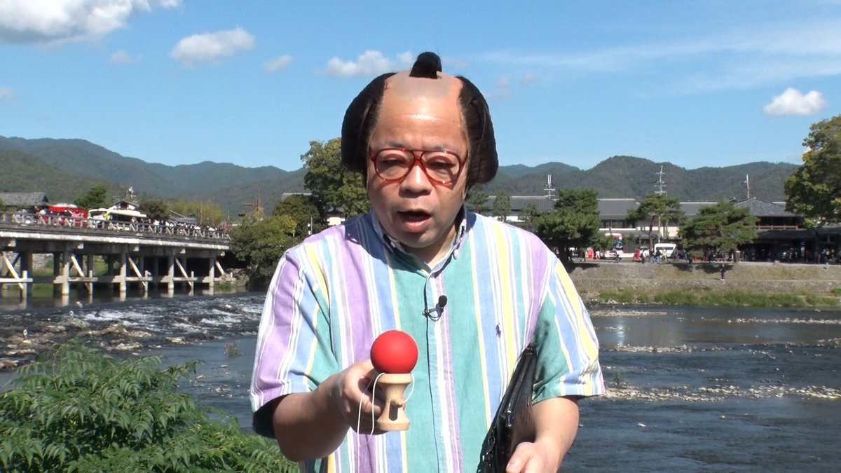 岸大介 の #く～る京都 2023 岸先生の貴重なオフショット📽️ ＼ 太秦