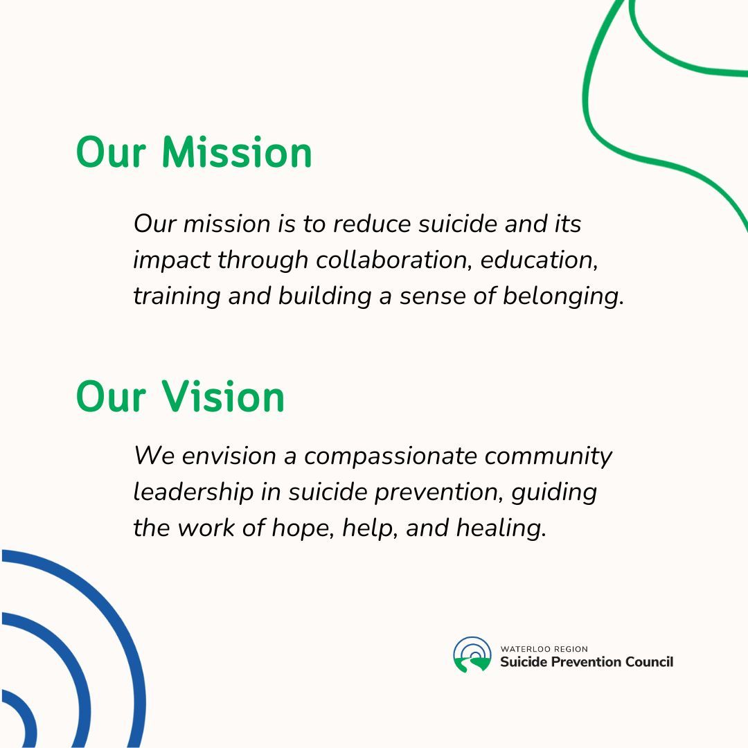 WRSPC is a nonprofit organization which has operated in Waterloo Region since 1997! While our mission and vision have evolved over the past 20+ years, we are proud to continue to promote the work of hope, help, and healing in the community.