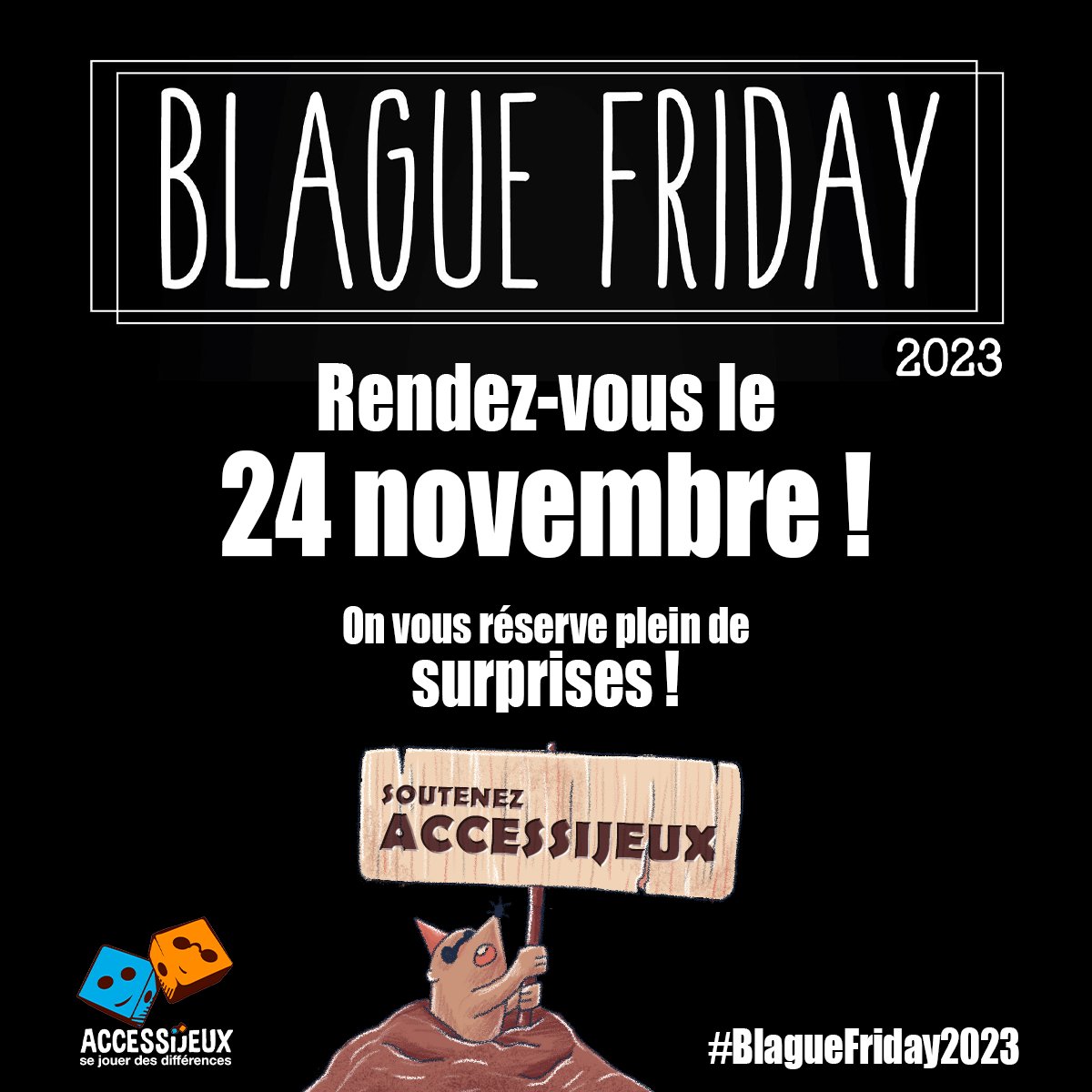 Philibert Jeux (@philibertjeux) on Twitter photo Cette année, vous allez en voir de toutes les couleurs.
#BlagueFriday2024
@hervineart <a href="/unmondedejeux/">Un monde de jeux</a> @Theo_Sacha <a href="/AccessiJeux/">AccessiJeux</a> Cette année, vous allez en voir de toutes les couleurs.
#BlagueFriday2024
@hervineart <a href="/unmondedejeux/">Un monde de jeux</a> @Theo_Sacha <a href="/AccessiJeux/">AccessiJeux</a>