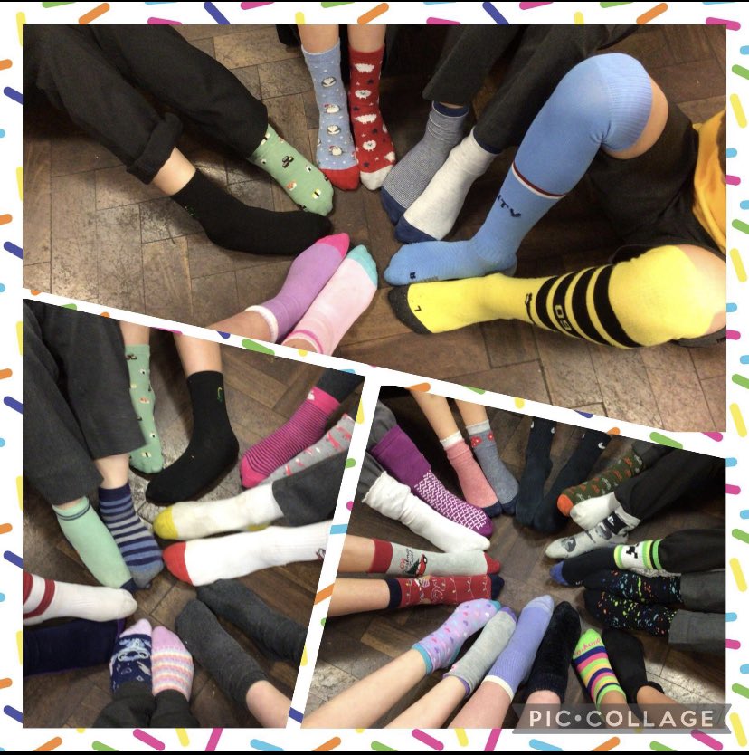 A huge thanks to our school community who came to school wearing odd socks to celebrate our unique self. As always, a great way to start our anti-bullying week. @LT_Trust @ABAonline #OddSockDay #AntiBullyingWeek