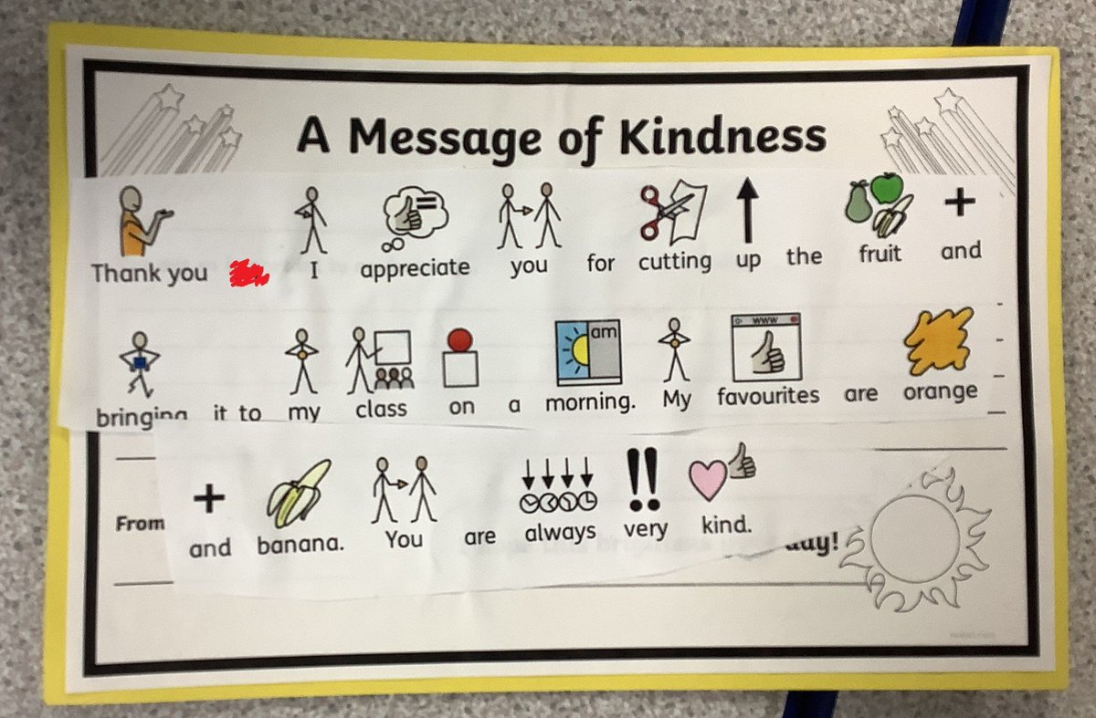 EastSilc's tweet photo. To celebrate World Kindness day, students in16+2 sent messages of kindness to staff in school to thank them for everything they do! 😀 https://t.co/ZYSumbFBNA