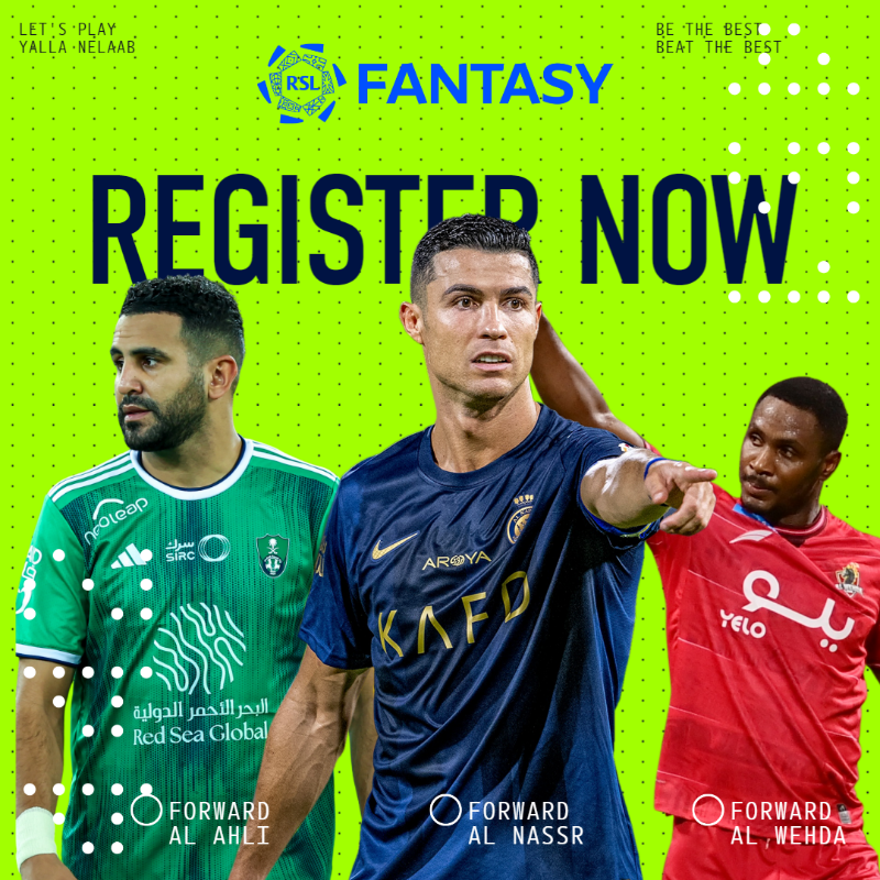 SPL_EN's tweet photo. Register NOW to play the brand new RSL Fantasy! 🆕

Play against your friends and see who wins 💯

#yallaRSL