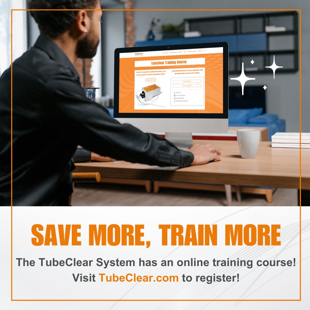 tubeclear's tweet image. Elevate your skills on your schedule, wherever you are. TubeClear System Training is now at your fingertips. 🌐💡 #TubeClearTraining #ConvenientLearning
Learn More at bit.ly/3Pd2hq9