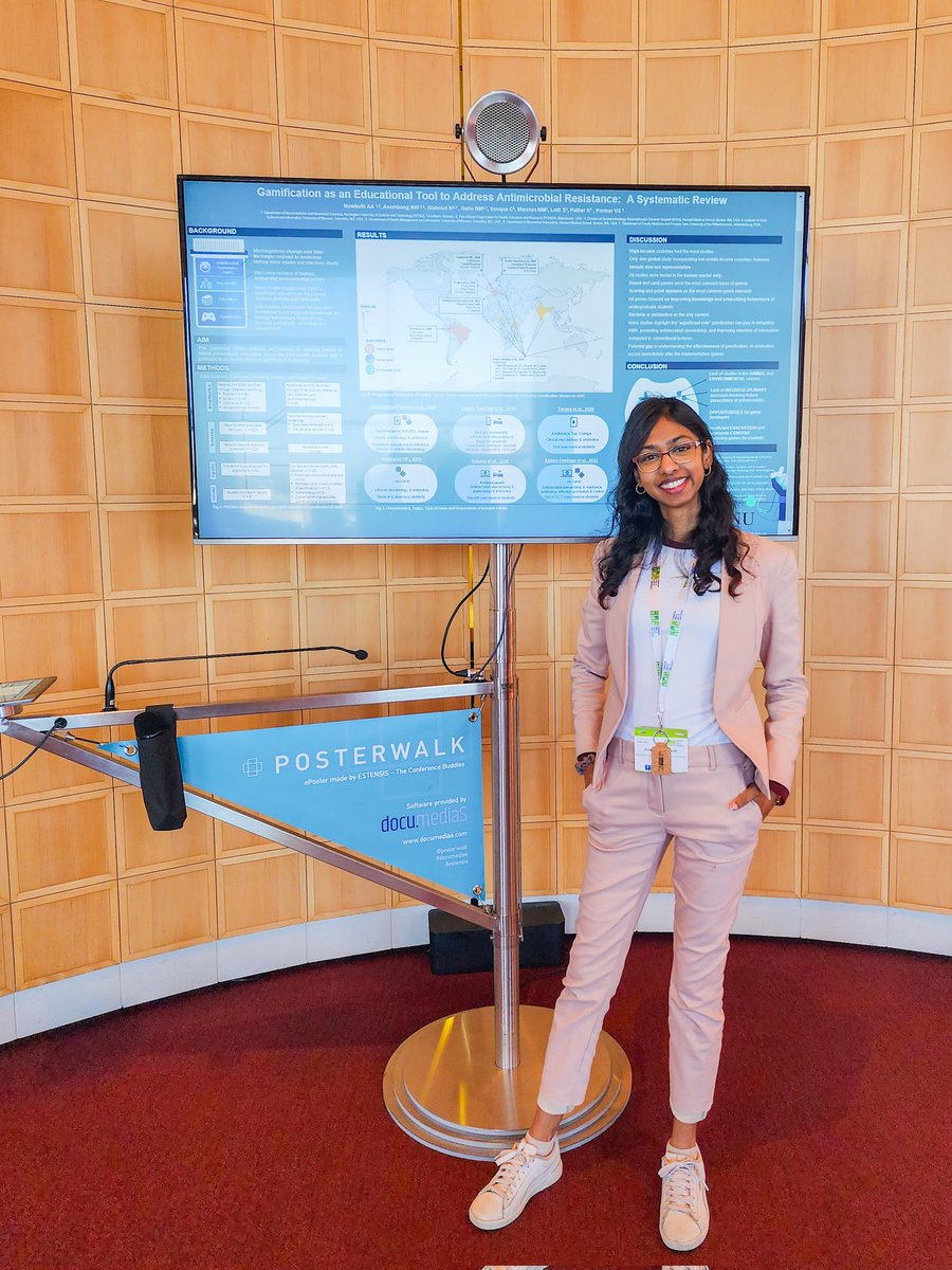 AnyaNowbuth's tweet image. 💊 🎮 I&apos;m excited to have presented my work done at @EPHconference w @EUPHActs on the review of #gamification as an #educationaltool for #AMR. 

Fingers crossed for its publication 🤞🏽 – can&apos;t wait to share the insights soon! 💪🏽

Cc @EUPHAnxt @NTNUhelse