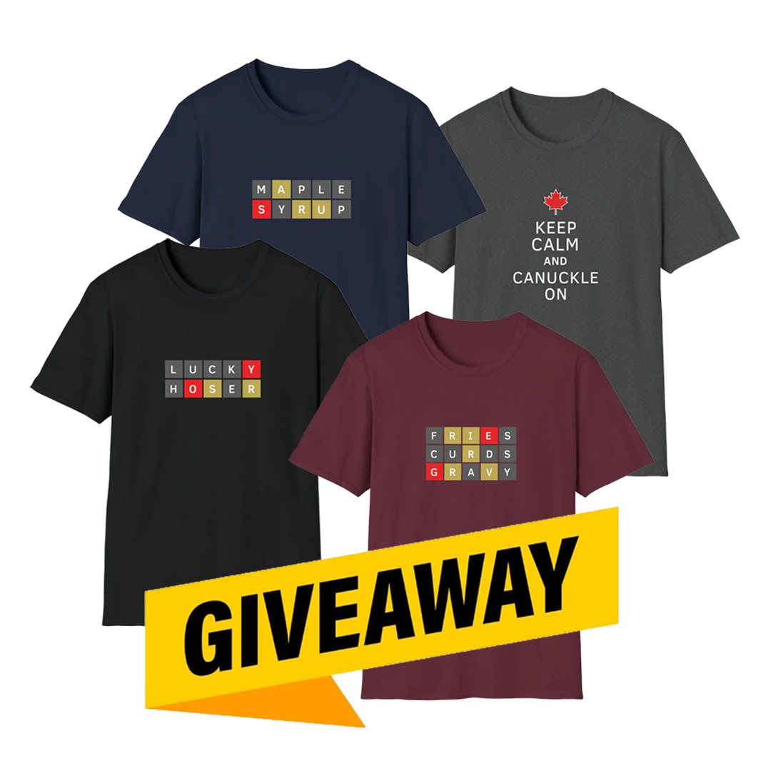 In honour of #WorldKindnessDay, we are celebrating by giving away a Canuckle t-shirt from our merch collection!

For a chance to win:

❤️ Like this tweet
🔄 Retweet for a bonus entry!
✅ Follow <a href="/CanuckleGame/">Canuckle 🇨🇦</a>
😊 Tag a friend in the comments below and leave them a leave them a kind