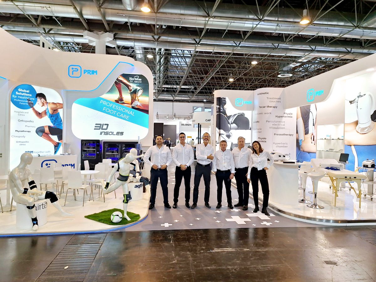 GrupoPrim's tweet photo. 🩺 Estamos en #MEDICA2023, una de las ferias médicas más grandes del mundo que se celebra del 13 al 16 de noviembre en Düsseldorf. 

📍 Conoce de la mano de nuestro equipo de @PRIM, @Easytech srl y @LaboratoriosHerbitas nuestras últimas novedades. Nos encontrarás en el Hall 4 - G30 .

¡Te esperamos! ➡️ https://t.co/lb0H8KIOAF  
#PRIM #LoQueNosMueve #Congresos

🩺  We are at #MEDICA2023, one of the world's largest B2B medical fairs, taking place from November 13th to 16th in Düsseldorf.

📍 You can find us at Hall 4 - G30 with our most important innovations in the sector.

Come and visit us!