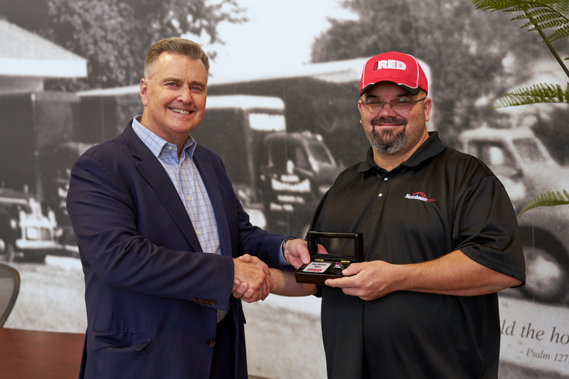 NussbaumTrans's tweet photo. Congratulations to Don Brooks! 🎉🏅 He's officially #CertifiedRED!
"I am really excited for Don; he is a great driver with an amazing attitude. This is well deserved! Congratulations Don!" - Lindsey, Driver Manager https://t.co/bJG47y4p2Q