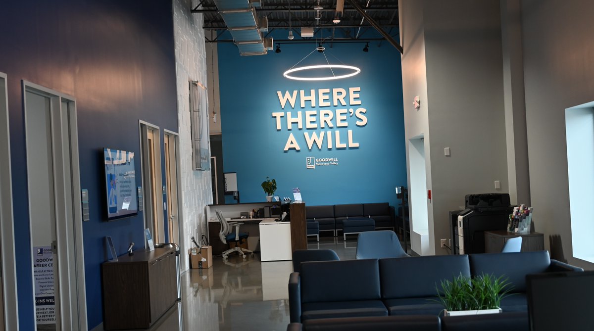 🎨 TRANSFORMING SPACES WITH COLOR &amp; CREATIVITY 🎨

We're thrilled to share our project with Goodwill Monocacy Valley, where we had the privilege of revamping their spaces with paint and wall coverings! 🖌️

Check out some other projects we have completed! hubs.li/Q028z_jn0