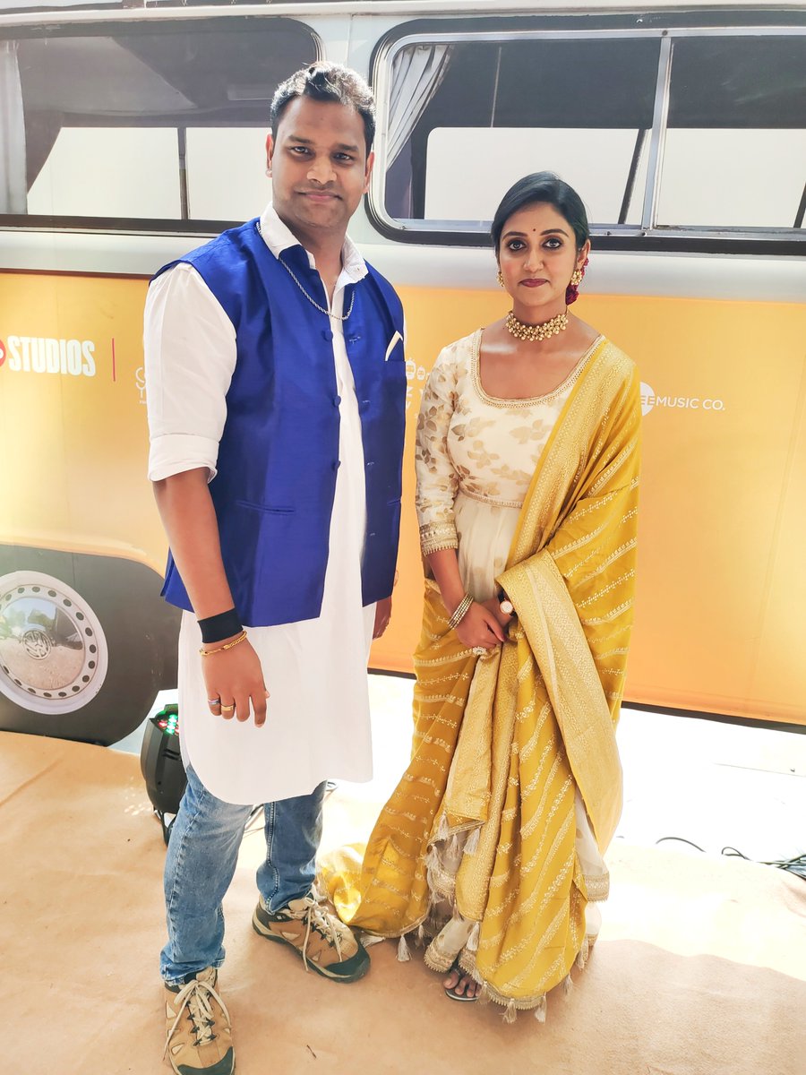 With #RinkuRajguru at #Jhimma2 Trailer launch 😃😍

Had met this girl a week before the #Sairat release and didn't take a pic. After Sairat, it became difficult to meet her. Then we met at award shows a couple of times and today I finally have this proper Picture with her.