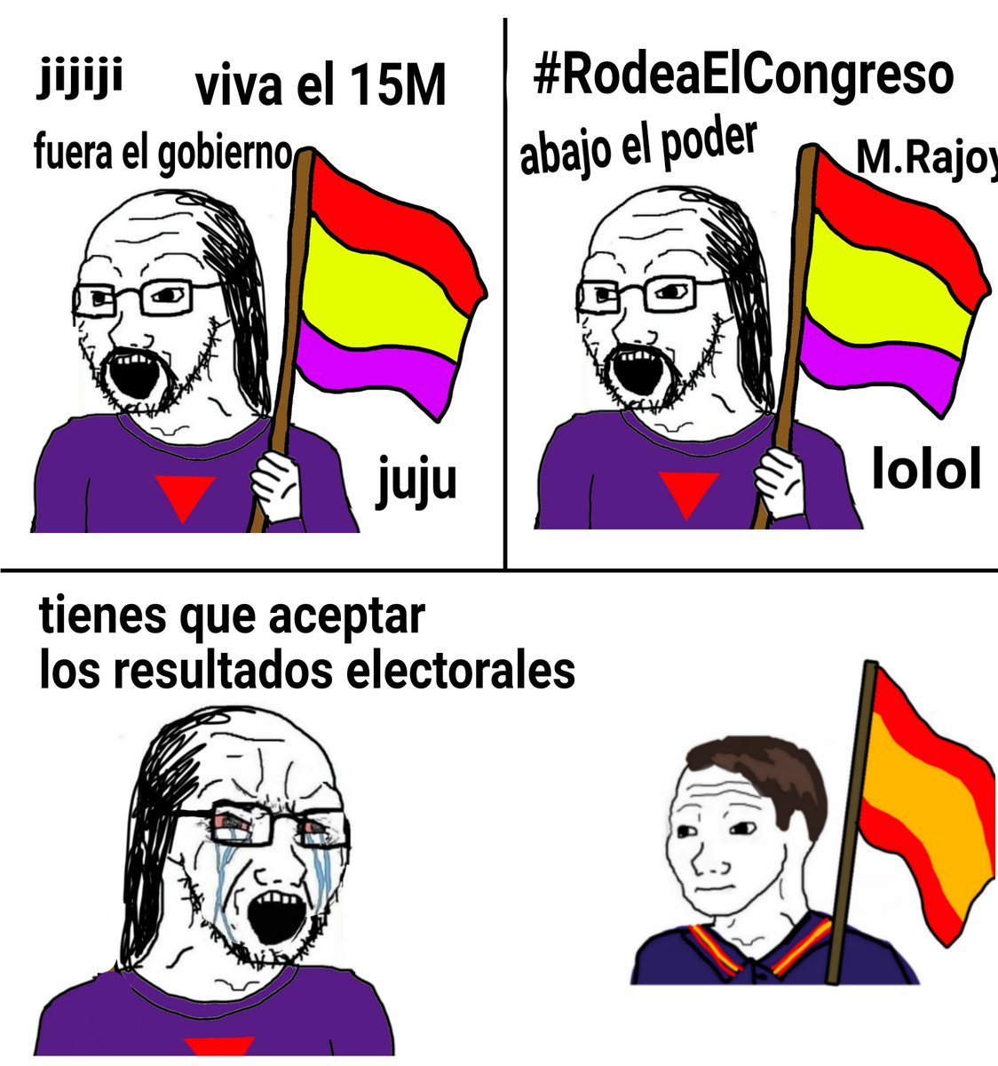 No puedo con que sea exactamente la misma gente.