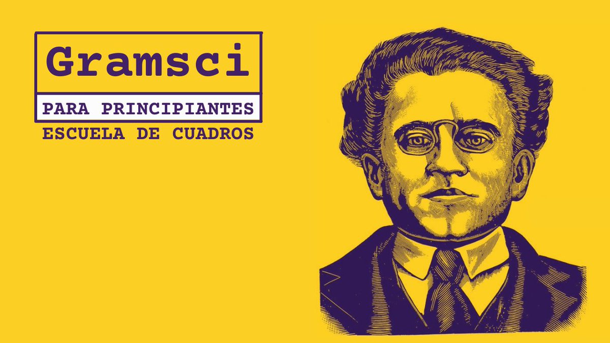 Gramsci en Escuela de Cuadros:  

Hegemonía➜ youtu.be/r4aWBfDd798  
Revolución pasiva➜ youtu.be/jEJiAuE8TJw
Cultura y educación➜ youtu.be/wTren4-5nn8
Cuestión Meridional➜ youtu.be/sIU1yjOW3zQ?si…
