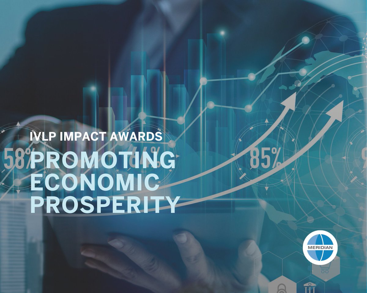 This week, join us for a virtual discussion on Promoting Economic Prosperity. Moderated by 2023 #IVLP Impact Award recipients, this conversation will explore ways to provide entrepreneurial and capacity building skills to marginalized communities. 🗓️ When: November 17 at 9:30 AM…