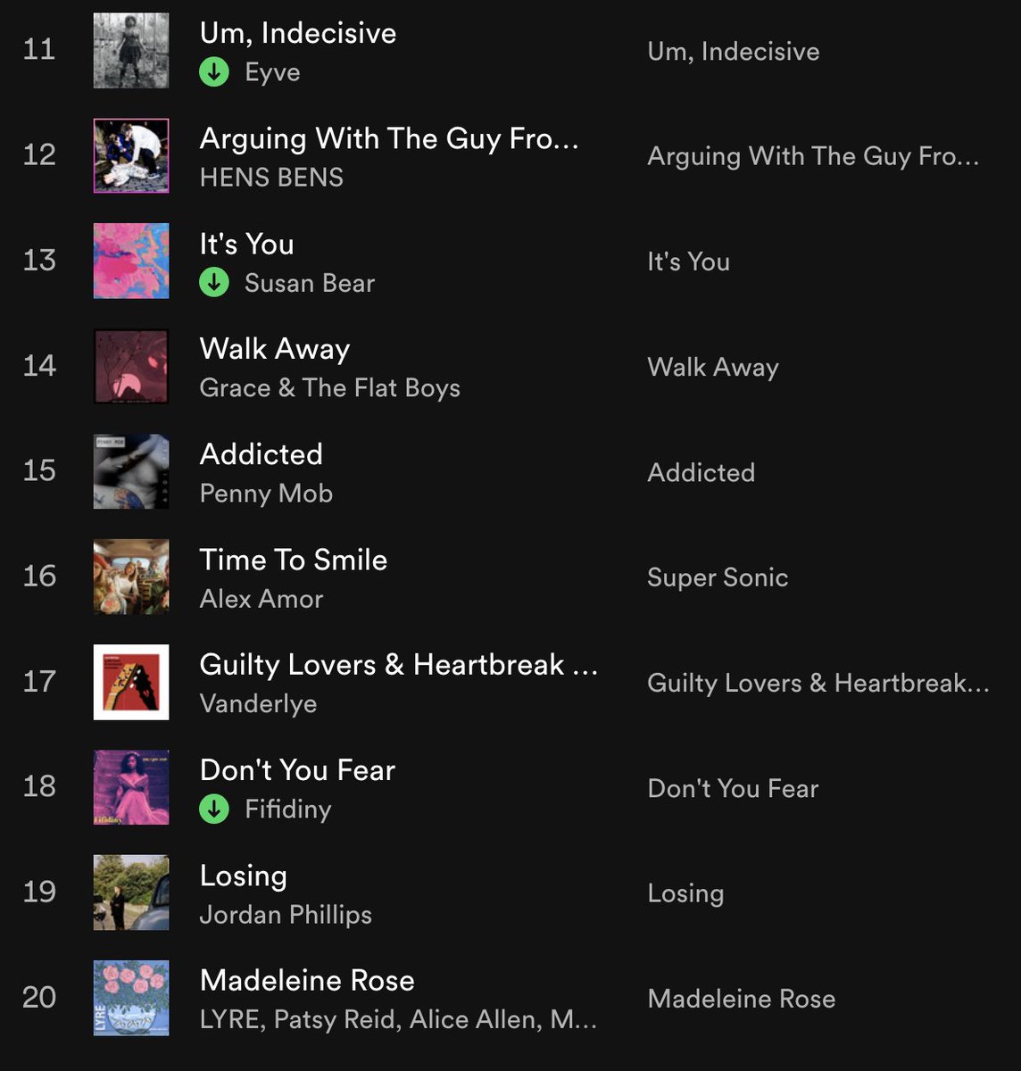 Alistair Braidwood (@scotswhayhae) on Twitter photo 🎶 It's Monday, it's 5 o'clock & time for <a href="/ScotsWhayHae/">Alistair Braidwood</a>'s New Music Monday Playlist (part 2)
Eyve
<a href="/HENSBENS/">The band HENS BENS</a>
<a href="/GoodDogSuse/">Susan Bear</a>
Grace and the Flat Boys
<a href="/pennymobband/">Penny Mob</a>
<a href="/iamalexamor/">alex amor</a>
<a href="/vanderlye_/">vanderlye_</a>
Fifidiny
<a href="/_jorphillips/">Jordan Phillips</a>
<a href="/lyresoundslike/">LYRE</a>
👉 bit.ly/3stwPwF 🎶 It's Monday, it's 5 o'clock & time for <a href="/ScotsWhayHae/">Alistair Braidwood</a>'s New Music Monday Playlist (part 2)
Eyve
<a href="/HENSBENS/">The band HENS BENS</a>
<a href="/GoodDogSuse/">Susan Bear</a>
Grace and the Flat Boys
<a href="/pennymobband/">Penny Mob</a>
<a href="/iamalexamor/">alex amor</a>
<a href="/vanderlye_/">vanderlye_</a>
Fifidiny
<a href="/_jorphillips/">Jordan Phillips</a>
<a href="/lyresoundslike/">LYRE</a>
👉 bit.ly/3stwPwF