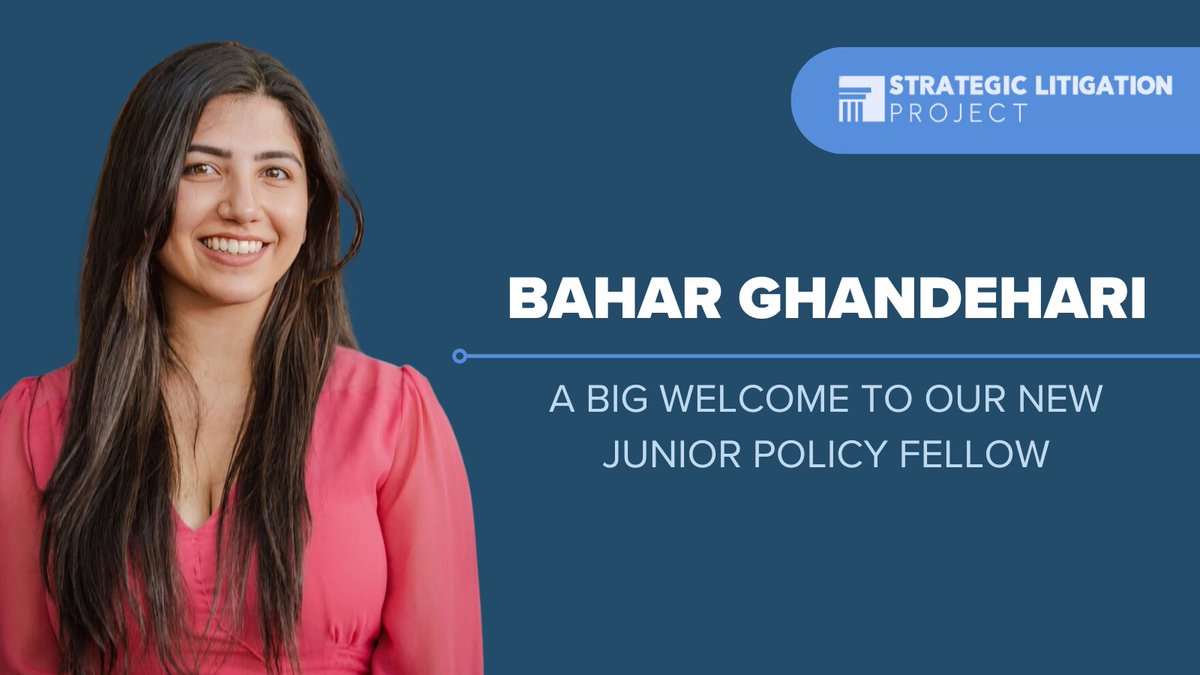 📢 Meet our new junior policy fellow, @BGhandehari! Bahar is an Iranian human rights defender, founder of @MEMOrganization, and an advocacy officer for the Syrian Emergency Task Force. Read her full bio 👇 atlanticcouncil.org/expert/bahar-g…