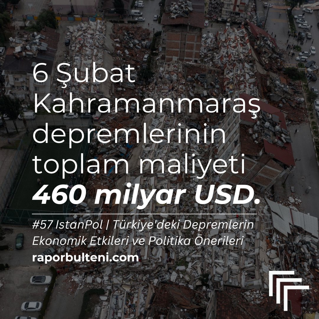 Marmara Depremi'nden %68 daha yıkıcı bir deprem. Türkiye ekonomisinin %10'unu yok eden bir deprem. Yıkılan binaların inşa ve onarımı için 61 milyar USD gerektiren bir deprem. 6 Şubattan bugüne 9 ay geçti. Depremin açtığı yaralar ne zaman ve nasıl kapanacak, halen bilinmiyor.