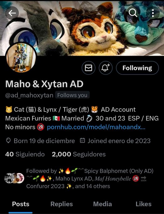 2000 followers!  Thank you all! https://t.co/ciIg4HJ6bT<a href="/tag/nsfw"class="tags"><span>#nsfw</span></a><a href="/tag/nsfwart"class="tags"><span>#nsfwart</span></a><a href="/tag/furryporn"class="tags"><span>#furryporn</span></a><a href="/tag/ych"class="tags"><span>#ych</span></a><a href="/tag/furrysex"class="tags"><span>#furrysex</span></a>