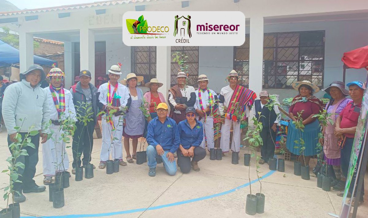 PRODECO_BOLIVIA's tweet image. "𝗖𝗲𝗹𝗲𝗯𝗿𝗮𝗰𝗶ó𝗻 𝘆 𝗦𝗼𝘀𝘁𝗲𝗻𝗶𝗯𝗶𝗹𝗶𝗱𝗮𝗱: 𝗣𝗥𝗢𝗗𝗘𝗖𝗢 𝗲𝗻 𝗲𝗹 𝗺𝗮𝗿𝗰𝗼 𝗱𝗲𝗹 𝗽𝗿𝗼𝘆𝗲𝗰𝘁𝗼 𝗦𝗔𝗡𝗔-𝗕𝗼𝗹𝗶𝘃𝗶𝗮 𝗧𝗿𝗮𝗻𝘀𝗳𝗼𝗿𝗺𝗮𝗻 𝗖𝗼𝗺𝘂𝗻𝗶𝗱𝗮𝗱𝗲𝘀"

#PRODECO-BOLIVIA
#SANA-Bolivia
#misereor
#CREDÍL
#Ravelo
#Sostenibilidad
#ComunidadesVerdes