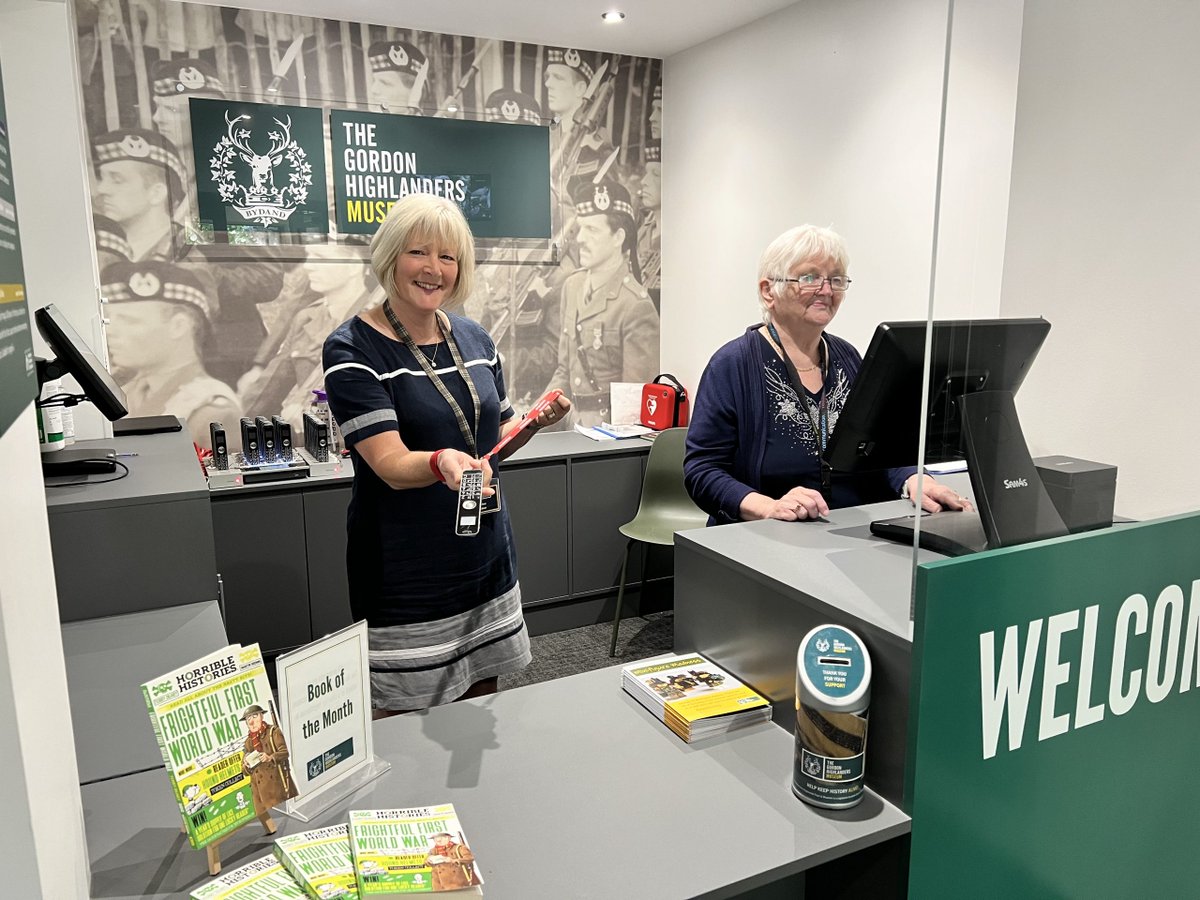 We Want You… to join our #volunteering team! We are looking for Volunteers to help provide a warm welcome to our visitors as well as help show visitors around the #museum. If you fancy giving volunteering a go, send us a message at museum@gordonhighlanders.com to find out more.