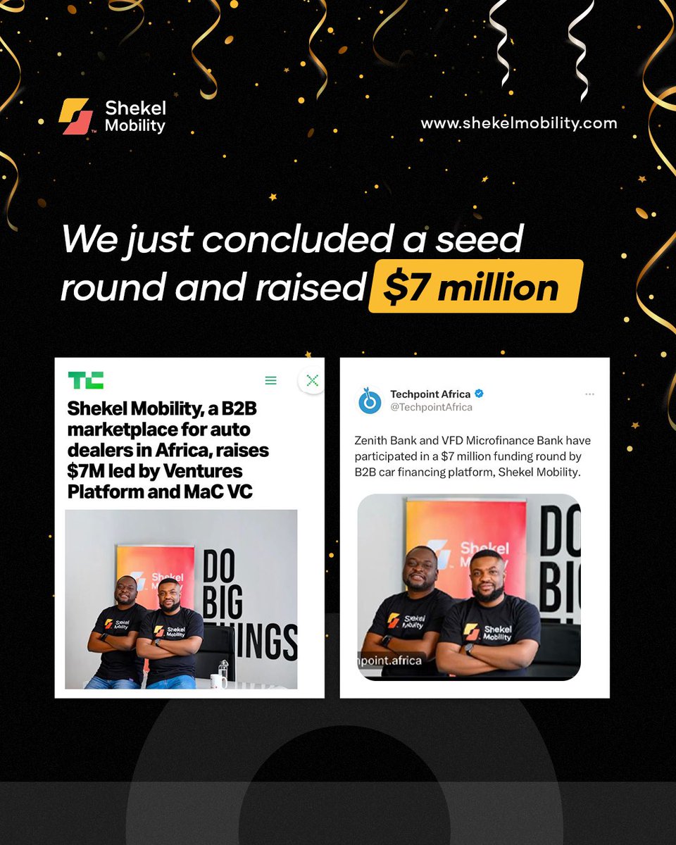 We’ve got amazing news! 🥳🎉

We are thrilled to announce that we've recently completed our seed funding round, effectively raising $7 million through a mix of equity and debt.